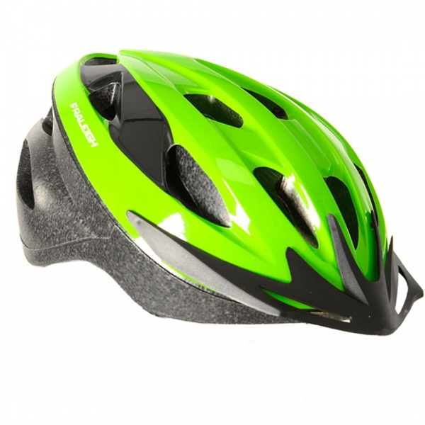 Raleigh Swift Helmet Green & Black - multi sizes